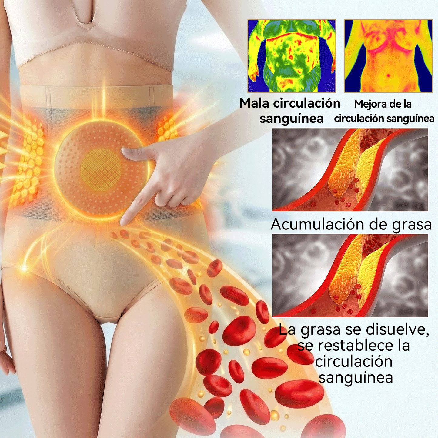 ✅✅🇪🇸Tienda oficial de la marca | 👨‍⚕️GFOUK® 2026 MORINGA Y BERBERINA 4 EN 1 ESCULTURA DE MICRO-PARTÍCULAS Y PANTALONES CORTOS QUEMAGRASAS