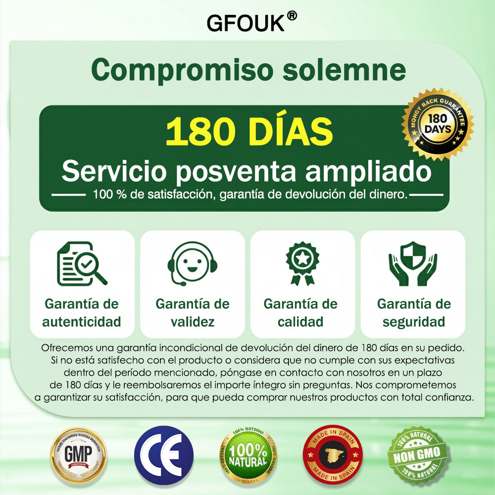 💖Conforme a la normativa aplicable en España y en la Unión Europea |  GFOUK® Moringa · Berberina × NAD+ Parche Avanzado de Nanomicroagujas 10 en 1 |  Respaldado por la ciencia | Fórmula 10 en 1 |  Resultados visibles en 7 días ✅