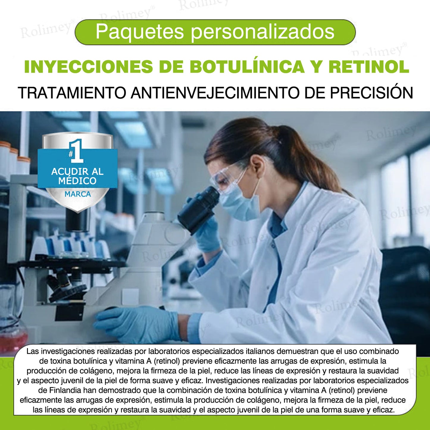 Fabricado y enviado desde España 💥Rolimey® Botox & Vita-A Retinol Shot Crema reafirmante y lifting antiarrugas - Promoción de último día 70% de descuento