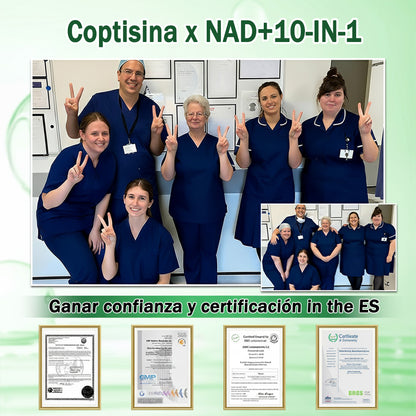 💖Conforme a la normativa aplicable en España y en la Unión Europea |  GFOUK® Moringa · Berberina × NAD+ Parche Avanzado de Nanomicroagujas 10 en 1 |  Respaldado por la ciencia | Fórmula 10 en 1 |  Resultados visibles en 7 días ✅