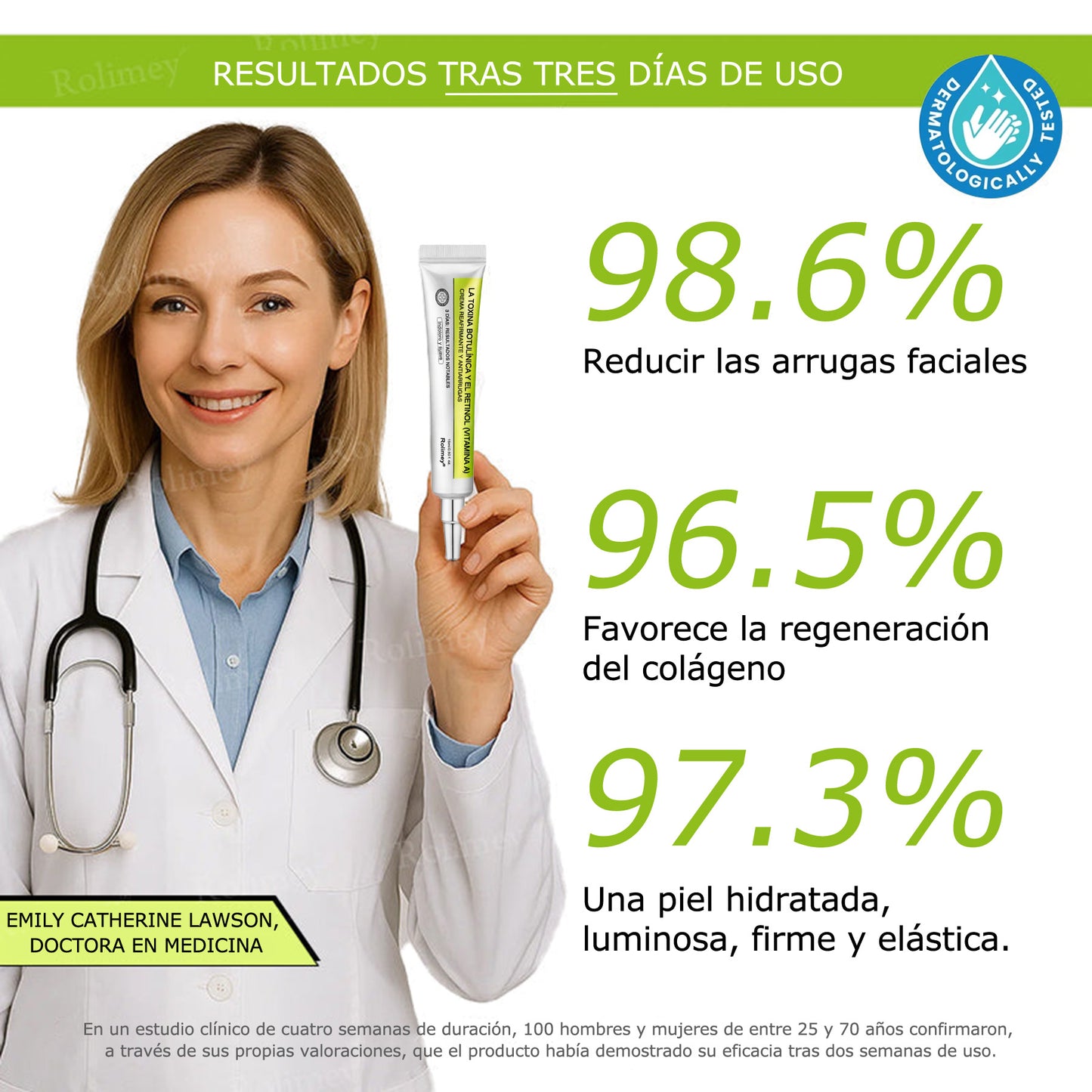 Fabricado y enviado desde España 💥Rolimey® Botox & Vita-A Retinol Shot Crema reafirmante y lifting antiarrugas - Promoción de último día 70% de descuento