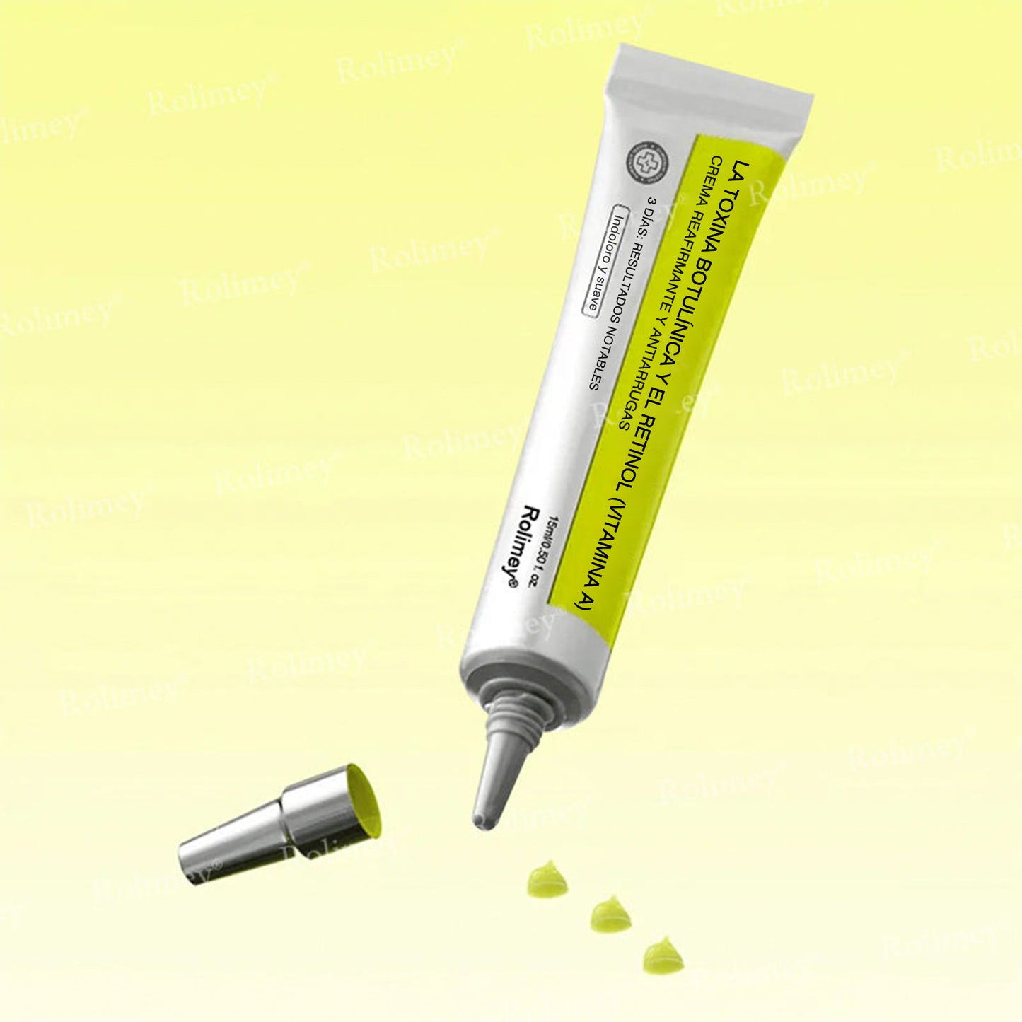 Fabricado y enviado desde España 💥Rolimey® Botox & Vita-A Retinol Shot Crema reafirmante y lifting antiarrugas - Promoción de último día 70% de descuento