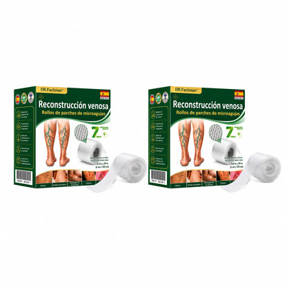 🇪🇸👨‍⚕️ DR.Fachmer® 💚 Parche de Microneedles Vein Ease (Para arañas vasculares, varices, hinchazón y piernas cansadas)