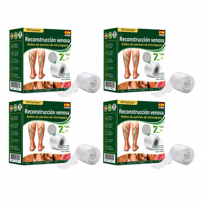 🇪🇸👨‍⚕️ DR.Fachmer® 💚 Parche de Microneedles Vein Ease (Para arañas vasculares, varices, hinchazón y piernas cansadas)