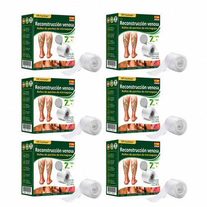 🇪🇸👨‍⚕️ DR.Fachmer® 💚 Parche de Microneedles Vein Ease (Para arañas vasculares, varices, hinchazón y piernas cansadas)
