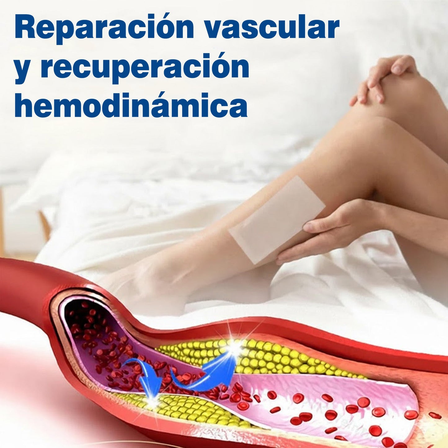 🇪🇸🤍✅Parche de microagujas GFOUK® VeinEase para el cuidado de las venas⚡Alivio instantáneo, resultados a largo plazo