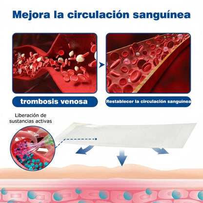 🇪🇸🤍✅Parche de microagujas GFOUK® VeinEase para el cuidado de las venas⚡Alivio instantáneo, resultados a largo plazo