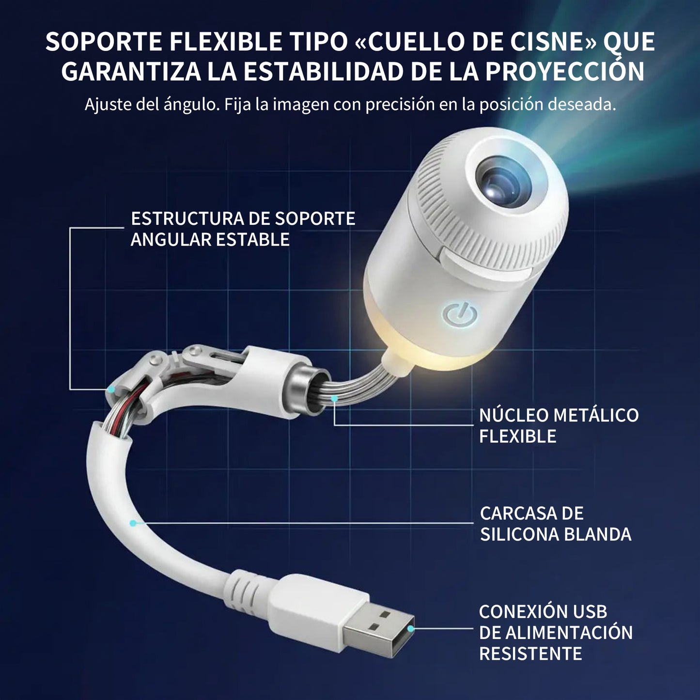 📽️Proyección inteligente de nueva generación BVJ®📽️ Proyector de luz nocturna holográfica 5D dinámica e inteligente en HD