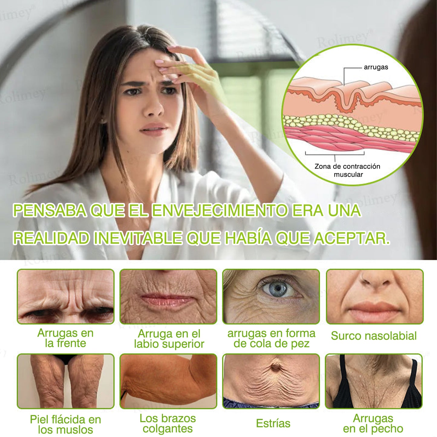 Fabricado y enviado desde España 💥Rolimey® Botox & Vita-A Retinol Shot Crema reafirmante y lifting antiarrugas - Promoción de último día 70% de descuento