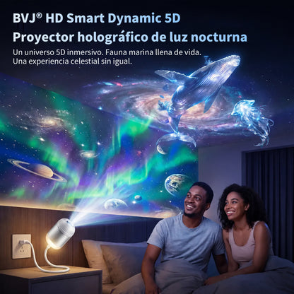 📽️Proyección inteligente de nueva generación BVJ®📽️ Proyector de luz nocturna holográfica 5D dinámica e inteligente en HD